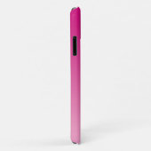 Moderne geometrische giraffe, fuchsia en lichtroze Case-Mate iPhone case (Achterkant/rechts)