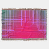 Moderne geometrische gootdeken deken (Voorkant)