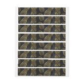 Moderne geometrische gouden anananassen (Vel)