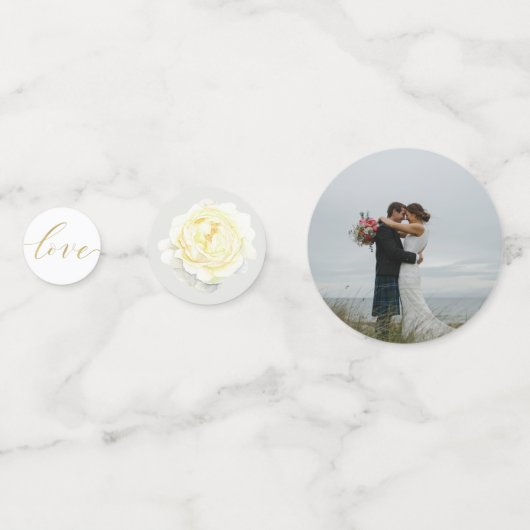 Moderne Geometrische Groene Huwelijkstafel Confetti (Achterkanten)