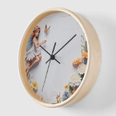 Moderne Geometrische Hoek Ontwerp Muurklok (Hoek)