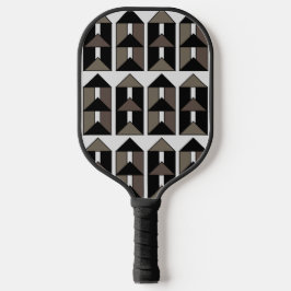 Moderne geometrische huiskunst pickleball paddle