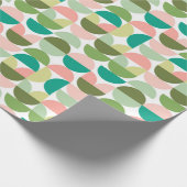 Moderne geometrische inpakpapiervellen cadeaupapier (Hoek)