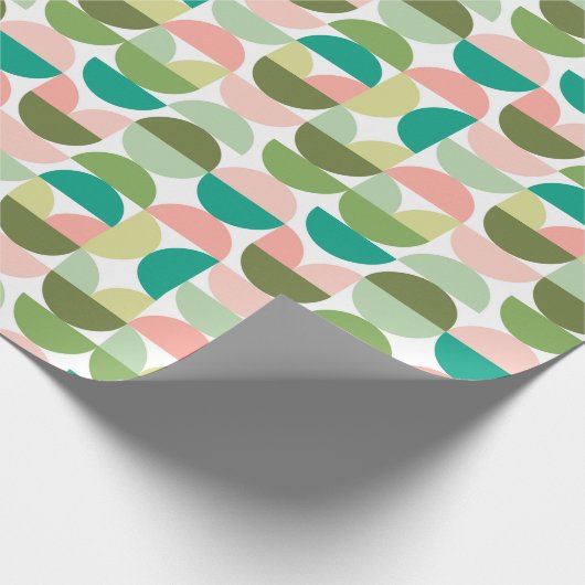 Moderne geometrische inpakpapiervellen cadeaupapier (Hoek)