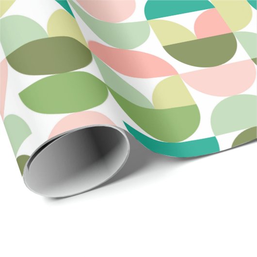 Moderne geometrische inpakpapiervellen cadeaupapier (Rol Hoek)