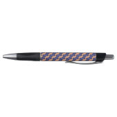 Moderne geometrische interlocking patroon op maat pen (Bodem)