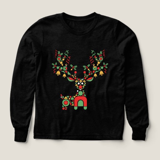 Moderne Geometrische Kerstreeën | Festive (Voorkant)