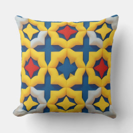 Moderne Geometrische Kleur Explosie Trendy Decorat Kussen