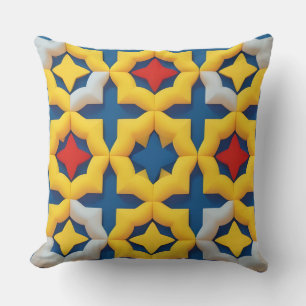 Moderne Geometrische Kleur Explosie Trendy Decorat Kussen