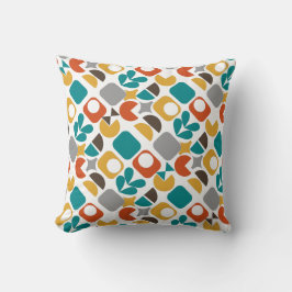 Moderne geometrische kleurige middenklassetriem kussen