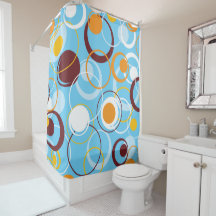 Moderne geometrische kleurrijke cirkels vormpatroo