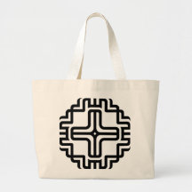 Moderne Geometrische Kruislijn Kunst