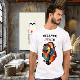 Moderne Geometrische Kunst, Minimaal Abstract voor T-shirt