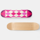 Moderne geometrische kunst Multicolored Abstract Persoonlijk Skateboard (Horizontaal)