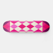 Moderne geometrische kunst Multicolored Abstract Persoonlijk Skateboard (Horizontaal)
