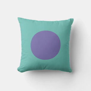 Moderne Geometrische Kunst Paars Violette Stip Tur Kussen