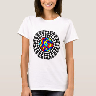 "Moderne geometrische kunst T-shirt – Abstract pat
