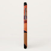 Moderne geometrische leeuw aangepaste naam Case-Mate iPhone case (Achterkant/links)