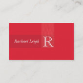 Moderne geometrische lijnen Creatief Visitekaartje (Achterkant)