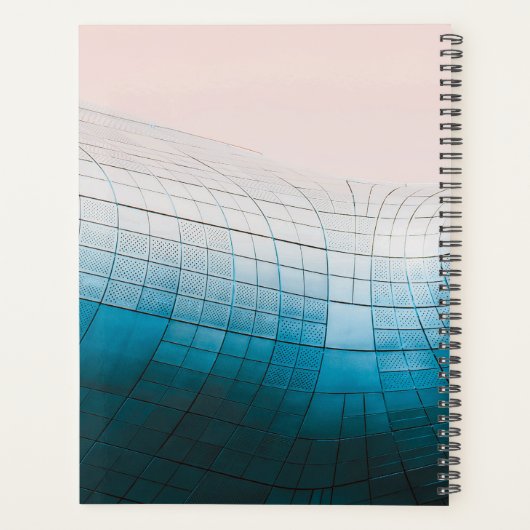 Moderne Geometrische Manuscript 2022 Persoonlijke  Planner (Achterkant)