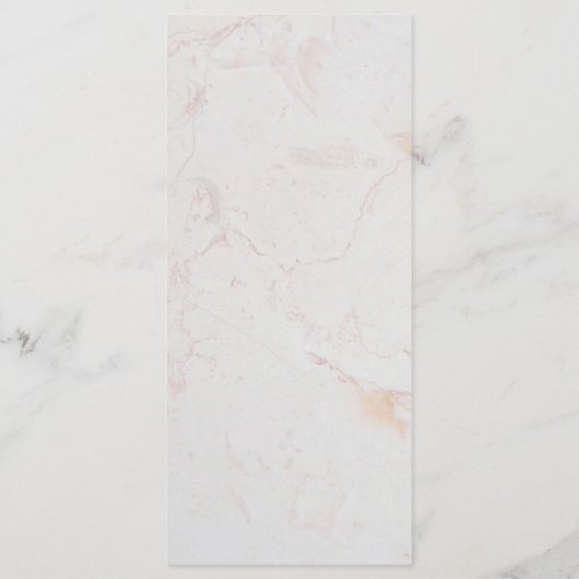 Moderne geometrische marmeren koper kalligrafie br menu (Achterkant)