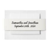 Moderne geometrische met kleine bloemen uitnodigingen wikkel (Voorkant Voorbeeld)