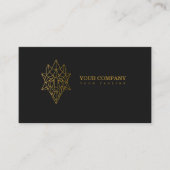 Moderne geometrische minimalistische professionele visitekaartje (Voorkant)