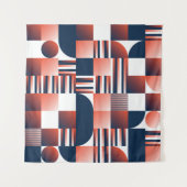 Moderne geometrische naadloze patronen wandkleed (Voorkant)