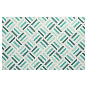 Moderne geometrische naadloze patroon groene tinte stof