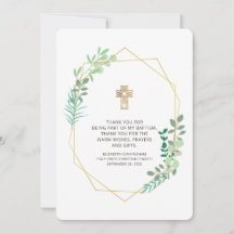 Moderne Geometrische olievlek Dank u