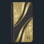 Moderne geometrische ontwerp-zwart & goudmaskers<br><div class="desc">Elegant goud en zwart  vochtig droog modern design.  monogram.</div>