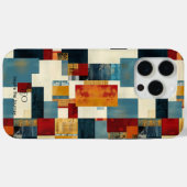 Moderne Geometrische Patchwork – Moedig en Inspire Case-Mate iPhone Case (Achterkant (horizontaal))