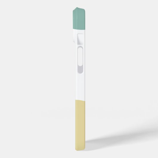 Moderne geometrische patronen monogrammen Case-Mate iPhone case (Achterkant / Links)