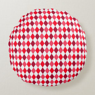 Moderne Geometrische Patronen Rond Kussen