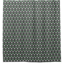 Moderne geometrische patroon douchegordijn