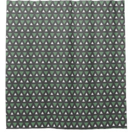 Moderne geometrische patroon douchegordijn