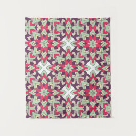 Moderne geometrische patroon – Minimale kleur Wandkleed