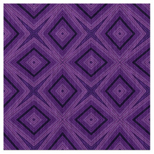 Moderne geometrische patroon paarse en blauw stof