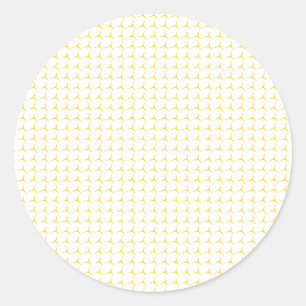 Moderne Geometrische Patroon Ronde Stickers
