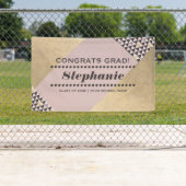 Moderne Geometrische Patroongraduatiepartij Spandoek (Insitu)