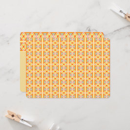 Moderne geometrische pixelkunst naadloos patroon kaart