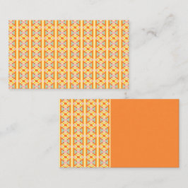 Moderne geometrische pixelkunst naadloos patroon visitekaartje