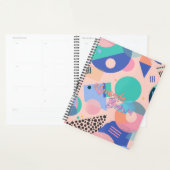 Moderne geometrische planner voor haar (Display)