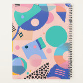 Moderne geometrische planner voor haar (Achterkant)