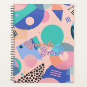 Moderne geometrische planner voor haar (Voorkant)