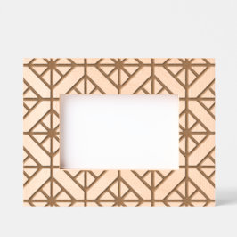 Moderne Geometrische Print Laser geëtst Afbeelding Gegraveerde Lijstjes