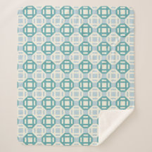 Moderne geometrische quilt geïnspireerde patroon