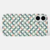 Moderne Geometrische Quilt Geïnspireerde Telefoonh Case-Mate iPhone Case (Achterkant (horizontaal))