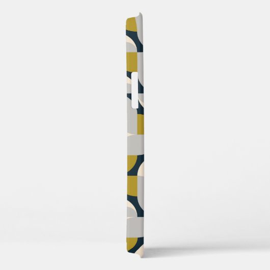 Moderne geometrische retro achtergrond Case-Mate iPhone case (Achterkant / Rechts)