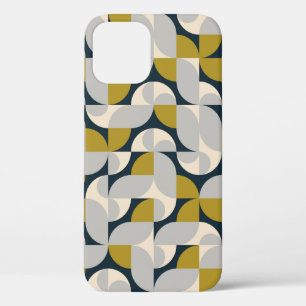 Moderne geometrische retro achtergrond Case-Mate iPhone case
